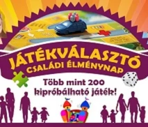 Játékválasztó családi társasjáték napunkról